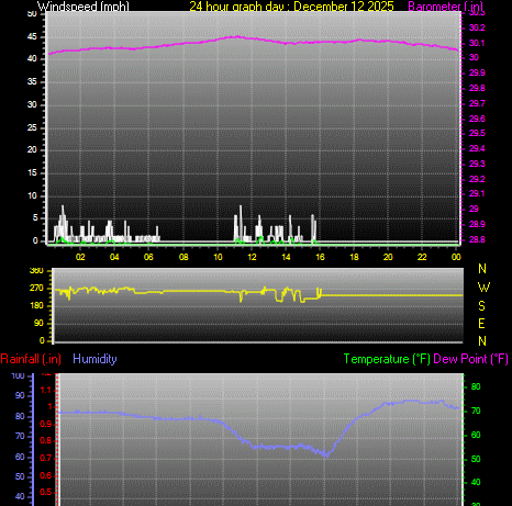 24 Hour Graph for Day 12