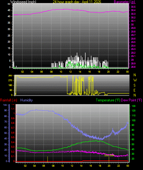 24 Hour Graph for Day 11