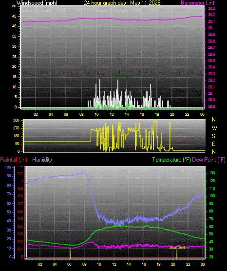 24 Hour Graph for Day 11