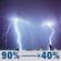 Tonight: Showers and thunderstorms before 7pm, then showers and thunderstorms likely between 7pm and 8pm, then showers and thunderstorms between 8pm and 1am, then a slight chance of showers and thunderstorms between 1am and 2am. Mostly cloudy, with a low around 62. Northwest wind around 7 mph. Chance of precipitation is 90%. New rainfall amounts between a half and three quarters of an inch possible. Tonight: Showers And Thunderstorms